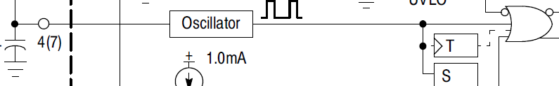 Wyjście referencyjnej sekcji blokady podnapięciowej