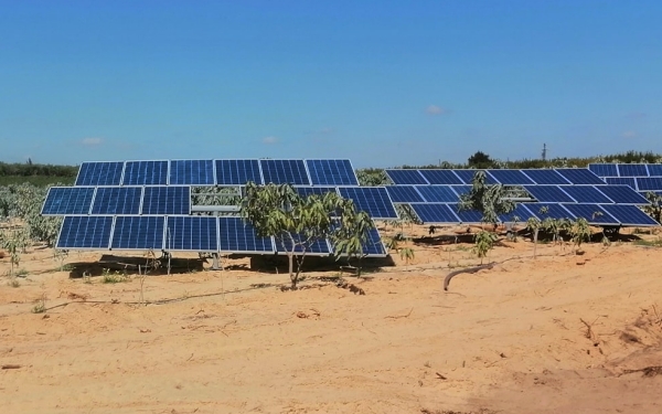 Falownik solarnej pompy wodnej o mocy 22 kW w Asuanie w Egipcie